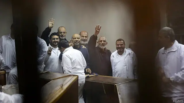 تاکنون صدها نفر از هواداران اخوان المسلمین به حبس ابد و مرگ متهم شده اند