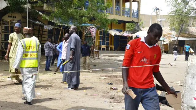 روز شنبه دستکم پنج انفجار از جمله چند بمبگذاری انتحاری در شهر مایدوگوری در شمال‌شرقی نیجریه دستکم ۵۰ کشته باقی گذاشت
