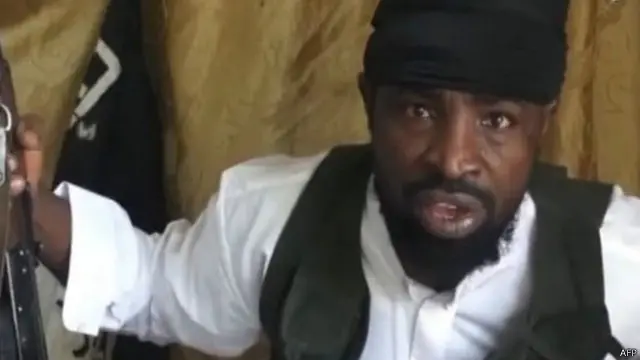 گفته می‌شود که پیام صوتی بیعت با داعش با صدای رهبر بوکوحرام ضبط شده است