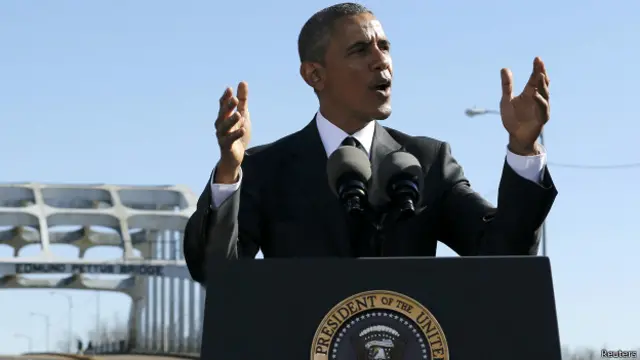 Барак Обама в Сельме (штат Алабама)