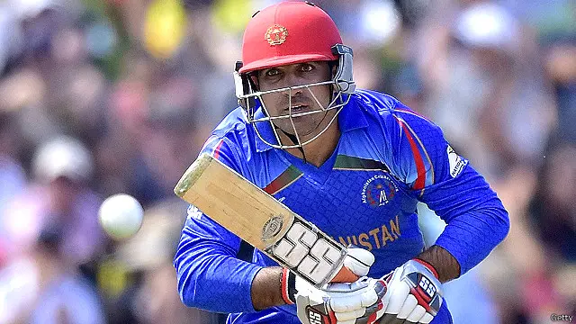 نجیب اللہ اور سمیع اللہ کے درمیان 86 رنز کی شراکت داری ہوئی