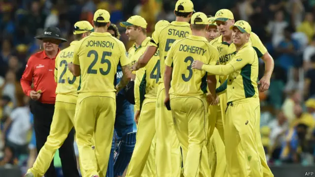 ऑस्ट्रेलिया ने श्रीलंका को हराया