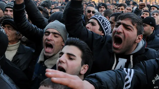 Протесты в Гюмри