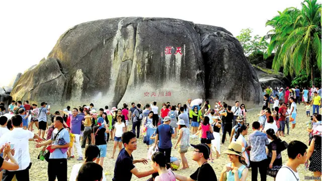 安东尼奥·卡皮奥说：“中国人都很熟悉‘天涯海角’，因为这是中国地图中的最南端。”