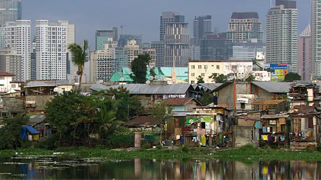 Khu ổ chuột tại thủ đô Manila của Philipppines