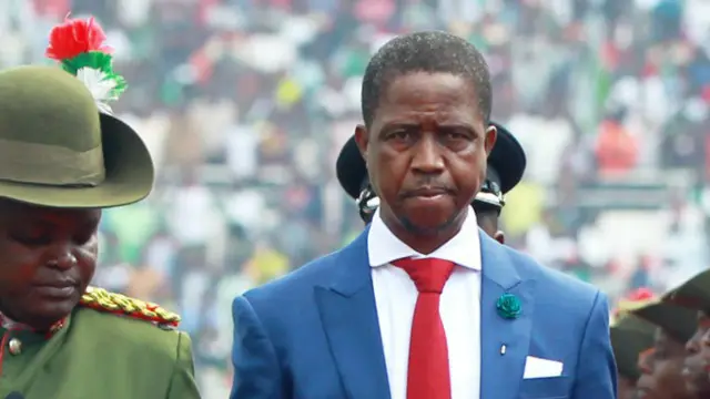 Shugaban kasar Zambiya Edgar Lungu.