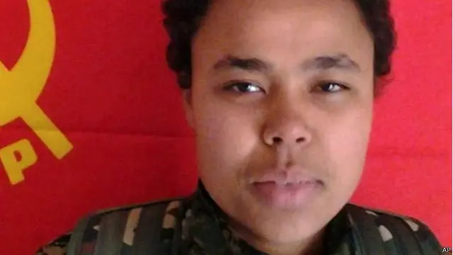 Ivana Hoffman, 19 tahun, tewas dalam pertempuran melawan kelompok militan ISIS di Suriah.