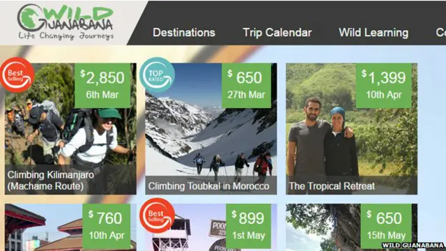 Сайт "Дикой гуанабаны"