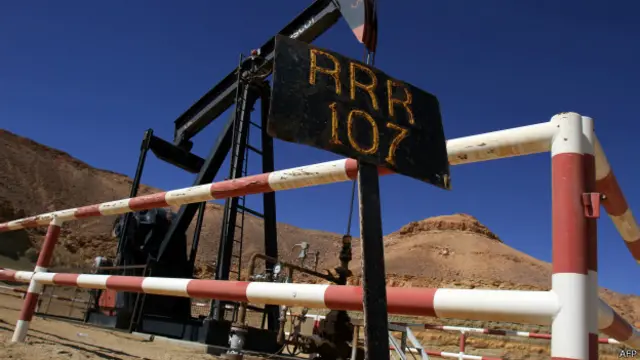 Месторождение аль-Гани в Ливии