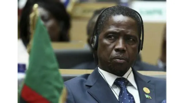 Raisi Edgar Lungu, wa Zambia