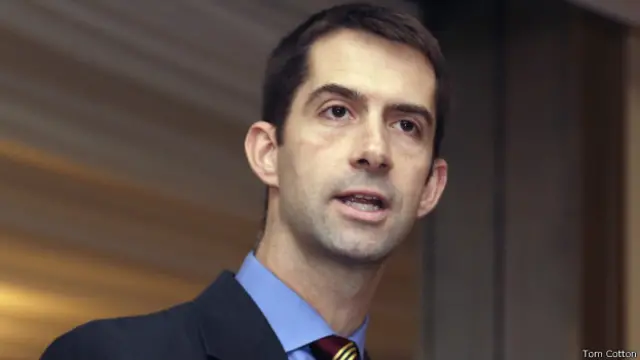 سناتور تام کاتن از مخالفان سرسخت توافق اتمی با ایران است