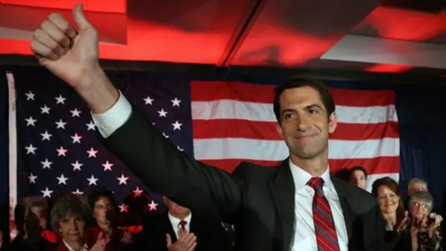 متمم منع خریداری آب سنگین را تام کاتن ارائه کرده بود