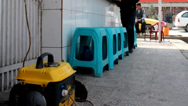 بی برقی سبب افزایش ژنراتور ها در خیابان ها شده