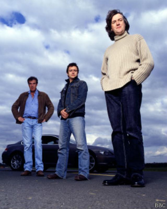 Jeremy Clarkson, Richard Hammond y James May asumieron la presentación del programa en 2002.