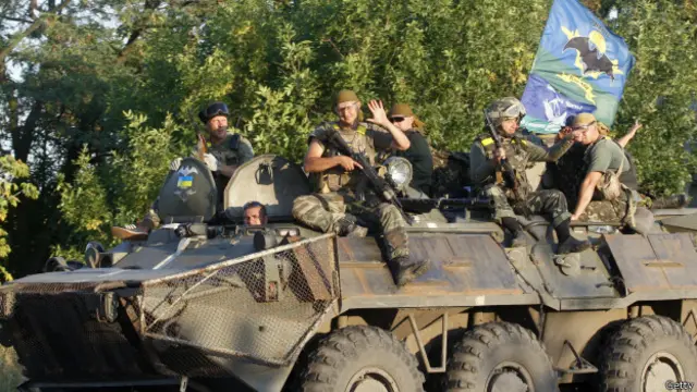 Украинские военные