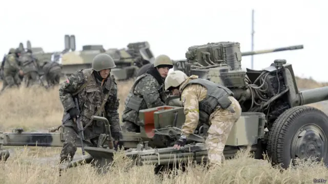 Гармата в зоні АТО