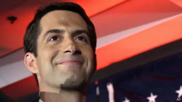 نامه به رهبران ایران را تام کاتن نوشته و به امضای ۴۶ سناتور رسانده بود