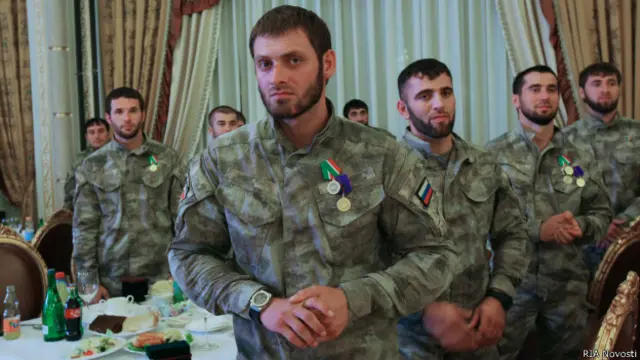 Сотрудники МВД Чечни