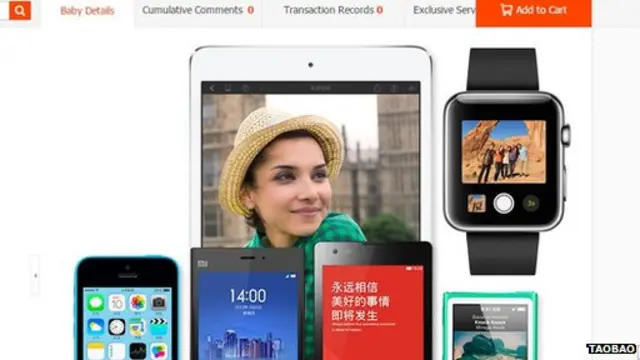 Imitaciones del Apple Watch