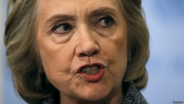 美国前国务卿希拉里·克林顿