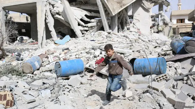 الحرب في سوريا خلفت دمارا واسعا