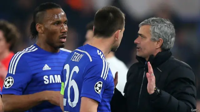 Jugadores del Chelsea