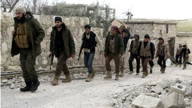 حلب کې د حکومت ضد مخالفان