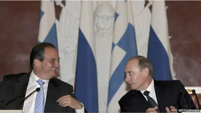 Караманлис и Путин