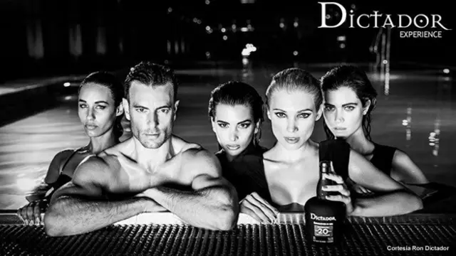 Propaganda de ron Dictador