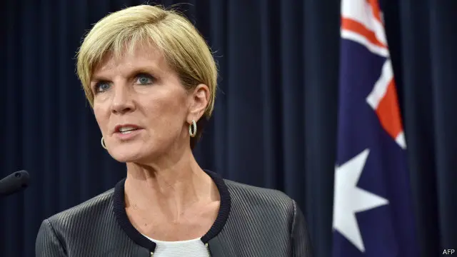 Menlu Julie Bishop diperkirakan berbicara di hadapan Dewan Keamanan PBB membahas tribunal