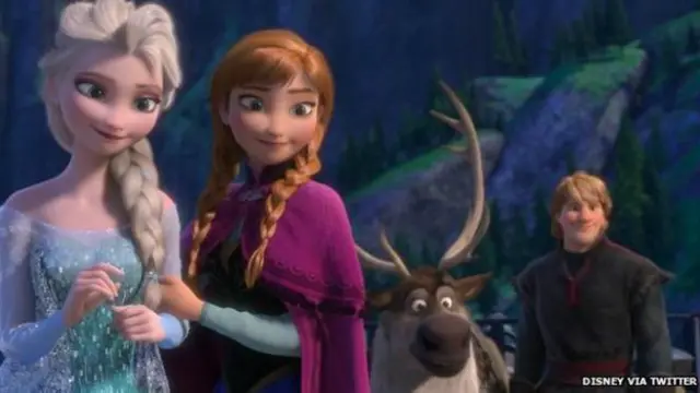 آسکر انعام یافتہ فلم فروزن سب سے زیادہ کاروبار کرنے والی اینیمیٹڈ فیچر فلم ہے