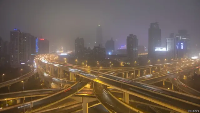 对美国学生来说,中国恶劣的环境污染是一大担忧。