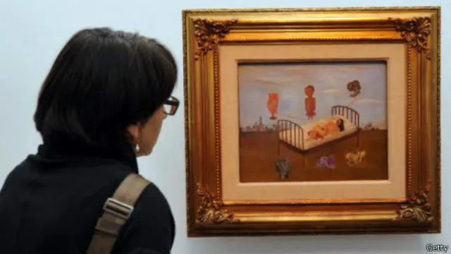 Karya Frida Kahlo yang terkenal "Henry Ford Hospital" akan ikut pula dipamerkan.