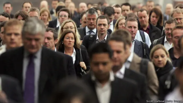 Работники лондонского Сити