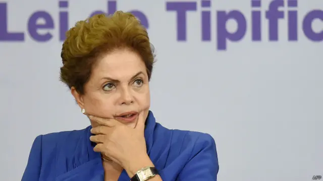 Presidenta brasileña, Dilma Rousseff.