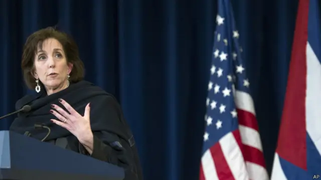 Roberta Jacobson, subsecretaria de Estados de EEUU