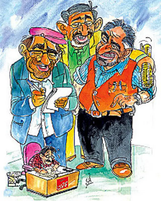 کارتون احمد عربانی، قانون