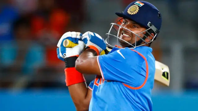 رائنا نے 104 گیندوں میں نو چوکوں اور چار چھکوں کی مدد سے 110 رنز بنائے