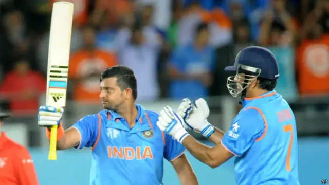 रैना और धोनी