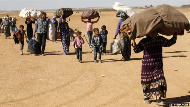 Millones de sirios han tenido que huir.