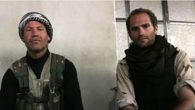 Британские добровольцы Джим и Мэйз