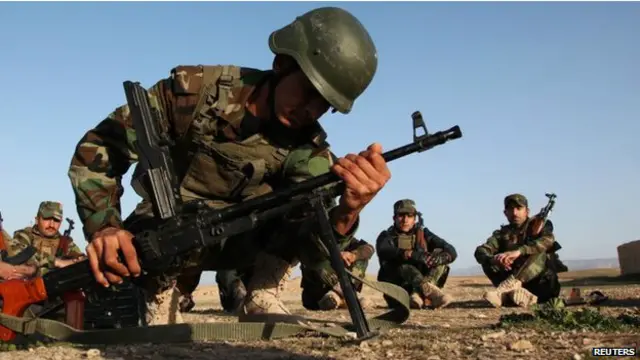 yezidi soldier in iraq army-reuters