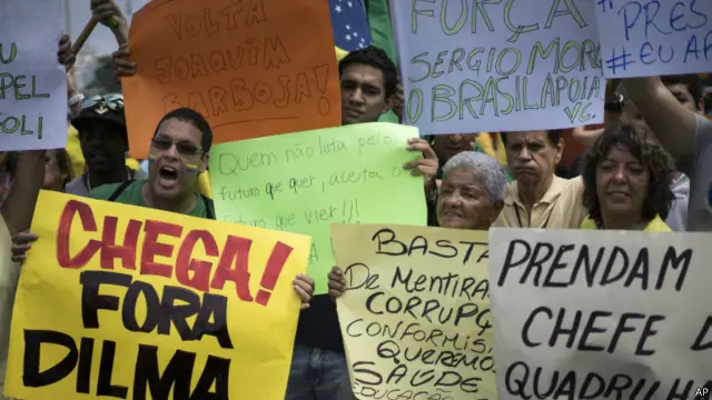 Unjuk rasa di Brasil