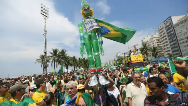 Unjuk rasa di Brasil