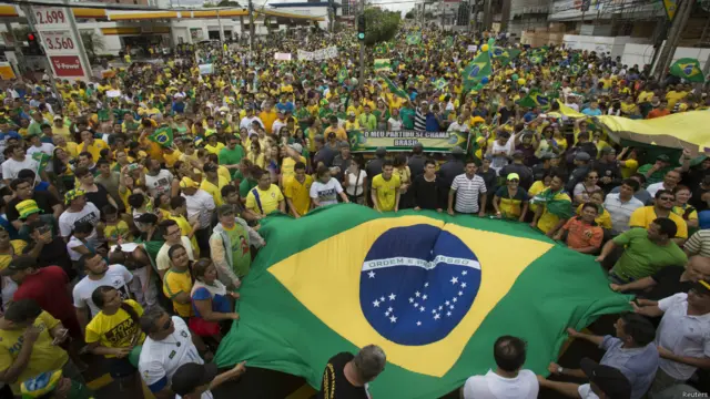 Unjuk rasa di Brasil