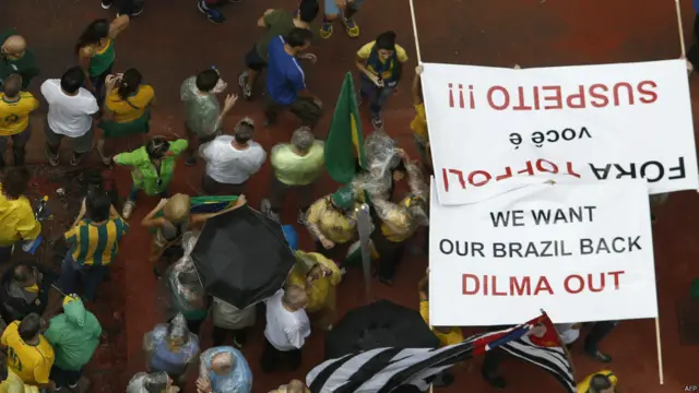 Unjuk rasa di Brasil