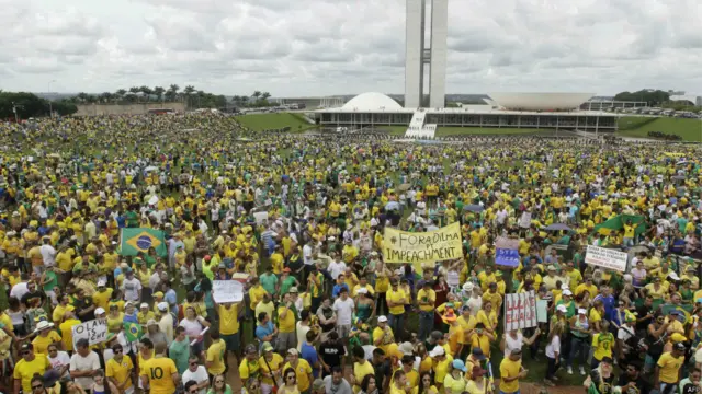 Unjuk rasa di Brasil