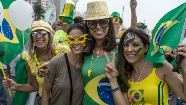 Unjuk rasa di Brasil