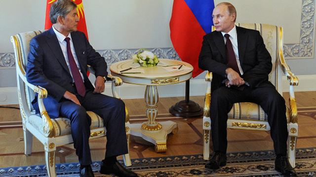 Атамбаев и Путин
