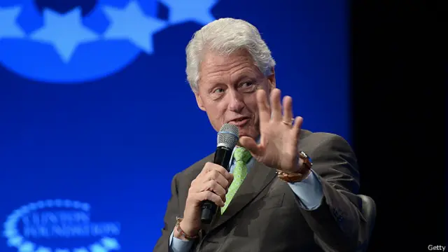 Билл Клинтон в 2015 г.